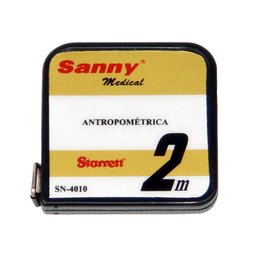 Trena Antropométrica Sanny em Aço para Perimetria - 2 metros - 1