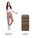 Ver imagem 4 de Balcão Madesa Glamy 40 cm 3 Gavetas Rustic Cor:Rustic