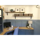 Ver mais imagens de Ripado MDF Shiplap  Painel MDF Cru 6mm 90x10cm (Kit 15 Unidades)