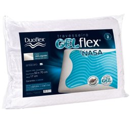 Travesseiro Duoflex Gel Flex Nasa Alto GN1100 50x70x17cm - 1