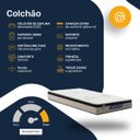 Ver imagem 5 de Cama Box Baú com Colchão Gazin de Espuma D33 Pillow In Force Mid + Auxiliar de Espuma Solteiro