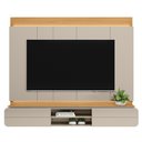 Ver imagem 2 de Painel Home Zurique para Tv até 75" com Design Moderno e Espaçoso - Tauari/off White Brilho - Linea