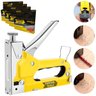 Grampeador Pinador Manual Profissional 3 em 1 Pressão + 4000 Grampos 8mm - 1