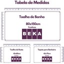 Ver imagem 6 de Jogo de Toalhas Gigante Itália Soft 2 Banhão + 2 Rosto + 2 Tapete Luxo 100% Algodão - Cinza