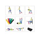 Ver imagem 3 de Kit 5 Thera Band Faixas Elásticas P/ Funcional Fisioterapia