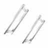 Puxador para portas madeira/vidro/box (kit 2 pares ) 40 cm Clean - 2