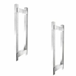 Puxador para portas madeira/vidro/box (kit 2 pares ) 40 cm Clean - 1