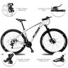Bicicleta Xlt Ksw 24V Aro 29 Câmbios Shimano MTB 32r 17" Branco/Preto - 237 - 2