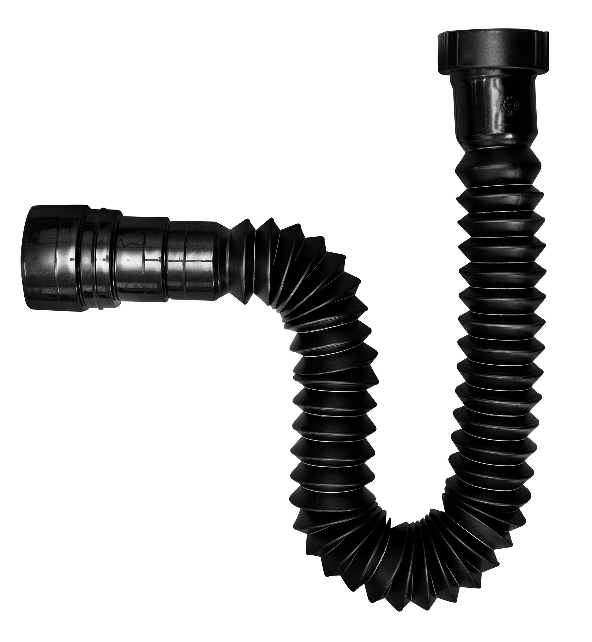 Lavatório Plástico 3,8L + Sifão Universal Preto Lavabo Astra - 4