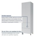 Ver mais imagens de Cozinha Rainha 5 Peças 8 Portas Reflecta 100% MDF Branco/Natura