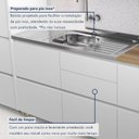 Ver imagem 4 de Cozinha Rainha 5 Peças 8 Portas Reflecta 100% Mdf