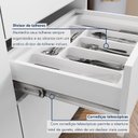 Ver imagem 5 de Cozinha Rainha 5 Peças 8 Portas Reflecta 100% MDF Branco/Natura