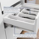 Ver imagem 5 de Cozinha Rainha 5 Peças 8 Portas Reflecta 100% MDF Branco/Nature