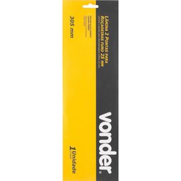 Lamina 2 pontas p/ roçadeiras 305x90mm furo 25,4mm Vonder - 2