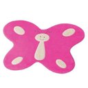 Ver imagem 1 de Tapete Infantil em Formato Big de Borboleta Feliz 114x88cm Pink