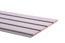 Ver imagem 3 de Painel Ripado/forro Lambri Cinza 2750 X 455 X 9mm - Caixa com 4 Painéis = 5m2