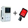 Mp3 Player com Visor Cinza + Cartao de Memoria 8Gb - 1