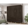 Guarda-Roupa Bartira Arezzo com 3 Portas e 9 Gavetas - 2