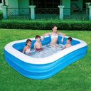 Ver imagem 2 de Piscina Inflável 1000 Litros Retangular intex