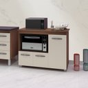 Ver imagem 7 de Balcao Multiuso 3 Portas 114cm 9480 Savana Off White Mobbs