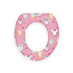 Redutor Para Vaso Sanitário Soft Seat Menina MULTILASER - 1 Redutor Para Vaso Sanitário Soft Seat Menina MULTILASER - 1