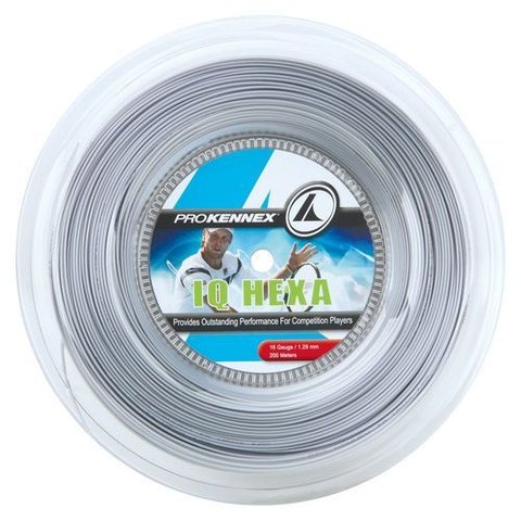 Corda para Raquete de Tênis Pro Kennex Iq Hexa- Set Individual