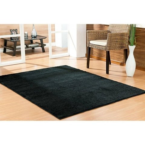 Tapete Classic Apolo 1,00M x 1,50M - Preto