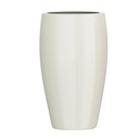 Ver imagem 1 de Vaso Fibra de Vidro Atenas m 67cm Decorativo Off White Brilho