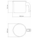 Ver imagem 5 de Fervedor com Fundo Triplo 14cm 2,0L 62932/140 Tramontina