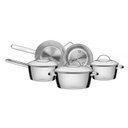 Ver imagem 1 de Conjunto de Panelas Inox com Fundo Triplo 5 Peças Allegra Tramontina