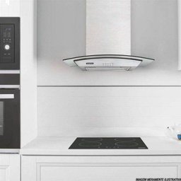 Coifa Tramontina Parede New Vetro 60 Vidro Aço Inox 60cm 110v 95800/005 - 4
