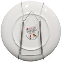 Ver imagem 1 de Suporte Com Mola Aramado Pra Pendurar Pratos Até 30cm Parede