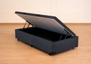 Ver imagem 5 de Cama Box Baú Solteiro Serenelife - Corano Preto