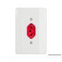 Ver imagem 1 de Tomada Mill Vermelha 2p+t C/pl 20a 250v 39263 C/10pcs