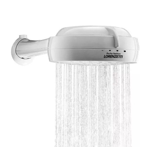 Chuveiro Elétrico de Parede Fashion Branco 220v - Lorenzetti 7531205