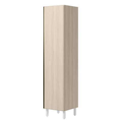 Paneleiro 1 Porta MDF 50x221 cm Kali 122291 Bianco Toq Nicioli