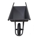 Ver imagem 4 de Carrinho de Mão Metal Girica 80 litros Sem Rolamento Preto - Volpato, Tamanho: Sem Rolamento