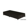 Sommier 1 Peça Bossa Nova com Pés de Madeira Gazin - 79x198x39cm Marrom - 3