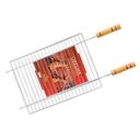 Ver imagem 1 de Grelha Gaucha Dupla Para Churrasco Grilazer 36x50cm