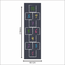 Ver imagem 3 de Adesivo de Chão Amarelinha Infantil Educativo e Divertido