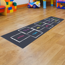 Ver imagem 4 de Adesivo de Chão Amarelinha Infantil Educativo e Divertido