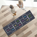 Ver imagem 2 de Adesivo de Chão Amarelinha Infantil Educativo e Divertido