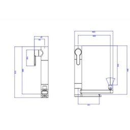 Torneira de Mesa para Cozinha Deca com Filtro Twin Cromado - 6