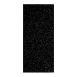 Tapete Beira de Cama 66x120 Oasis Shaggy Black Preto - 1