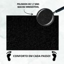 Ver imagem 6 de Tapete Beira de Cama 66x120 Oasis Shaggy Black Preto