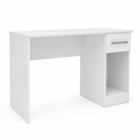 Ver imagem 2 de Escrivaninha Office 120cm com Gaveta e Espaço para Computador Branco - Mademóvel