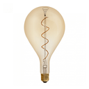 Ver imagem 1 de Lampada Glass Filament A165s Smoky 4w 2200k Hevvy