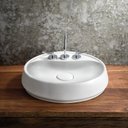 Ver imagem 1 de CUBA OVAL DE APOIO COM MESA OA-78 BRANCO LORENZETTI