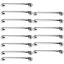 Ver imagem 1 de Alça Apoio 50cm Aço Inox Kit 14 Uni Idoso Gestante Cadeirante Box Banheiro Escada Corrimao Previne a