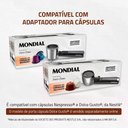 Ver imagem 5 de Cafeteira Espresso Mondial Dolce Crema 1200W 127V 1,2L Preto/Inox 20 Bar de Pressão